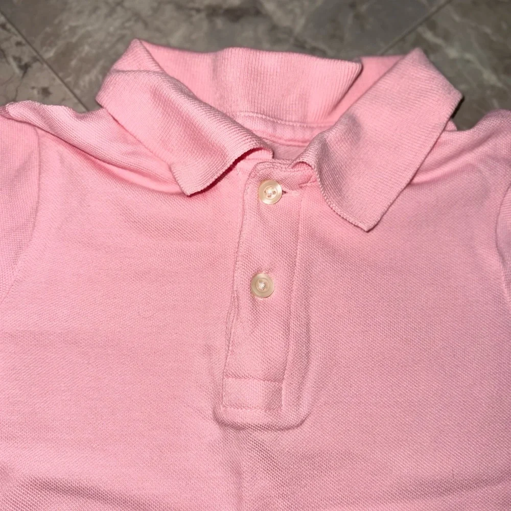 The Children’s Place Boys Pink Pique Polo Shirt Size 4T